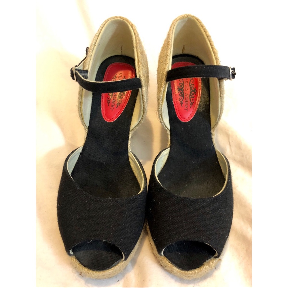 Espadrille Open-toe Wedges